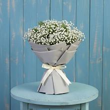 Букет цветов из:  Гипсофила в Партените