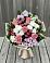 Букет цветов из: Альстромерии, Гвоздики, Розы и Хризантемы в Партените