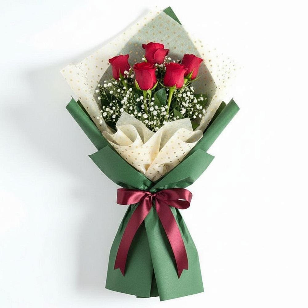 Букет цветов из: Розы в Партените