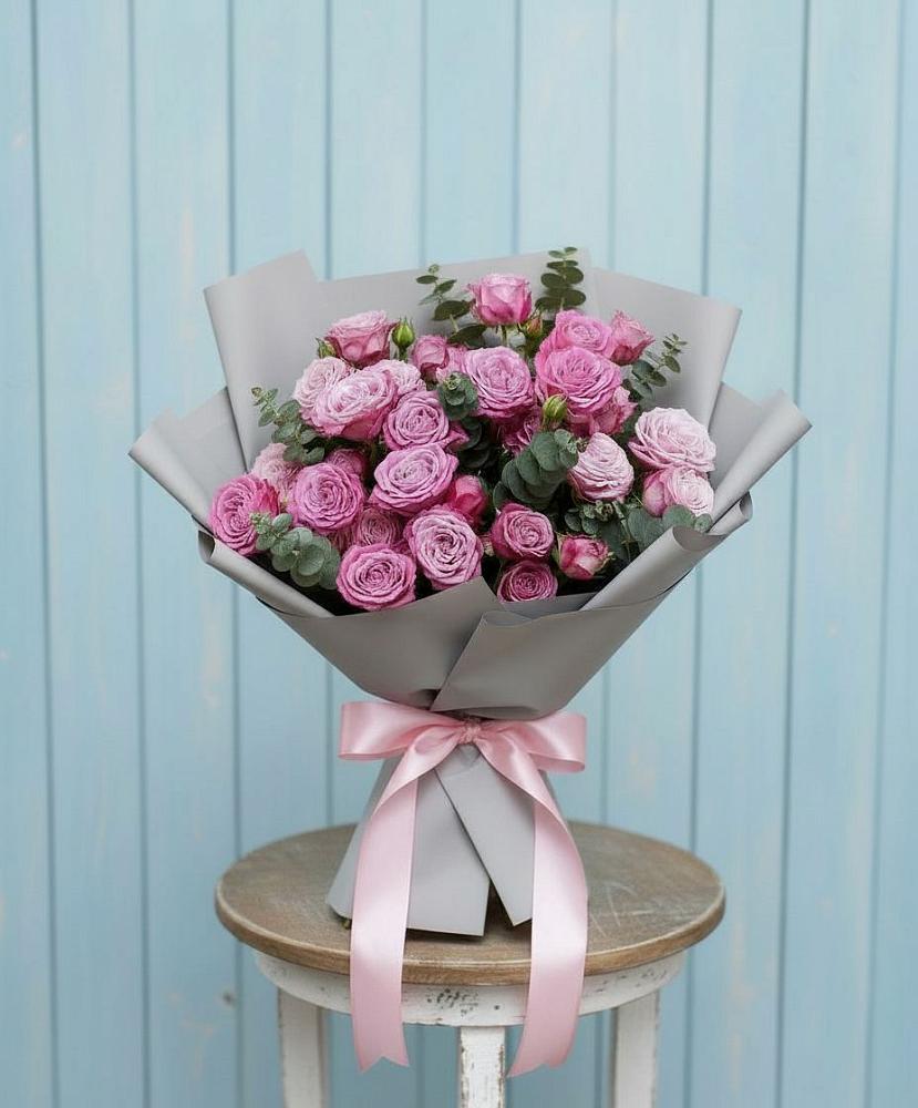 Букет цветов из: Розы в Партените