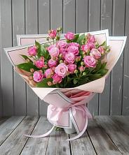 Букет Розовый кустик в Партените