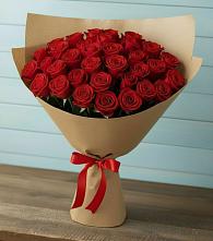 Букет Красные розы Милано в Партените