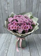 Букет цветов из:  Хризантемы в Партените