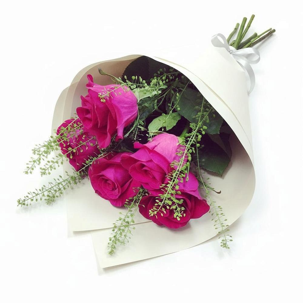 Букет цветов из: Розы в Партените