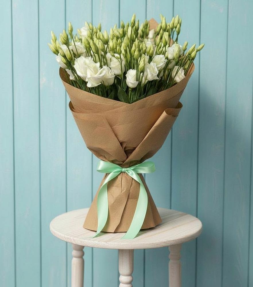 Букет цветов из: Лизиантусы в Партените