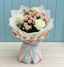 Букет цветов из:  Розы в Партените