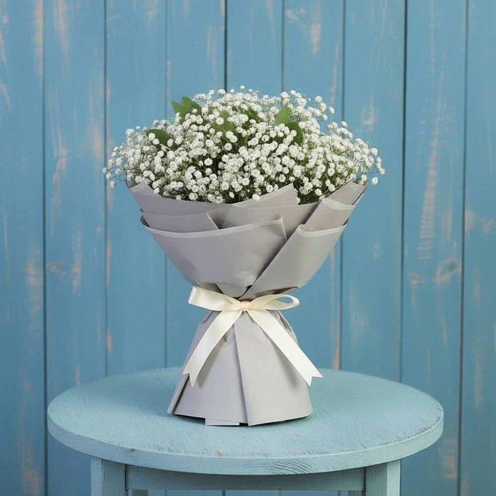 Букет цветов из: Гипсофила в Партените