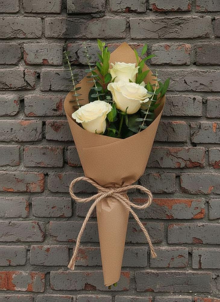 Букет цветов из: Розы в Партените