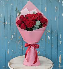 Букет цветов из:  Розы в Партените
