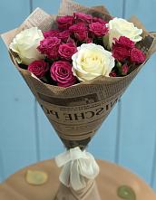 Букет цветов из:  Розы в Партените