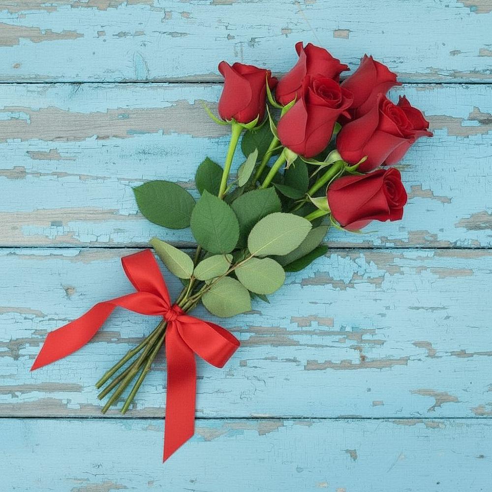 Букет Красные розы в Партените