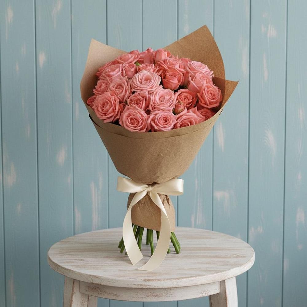 Букет цветов из: Розы в Партените