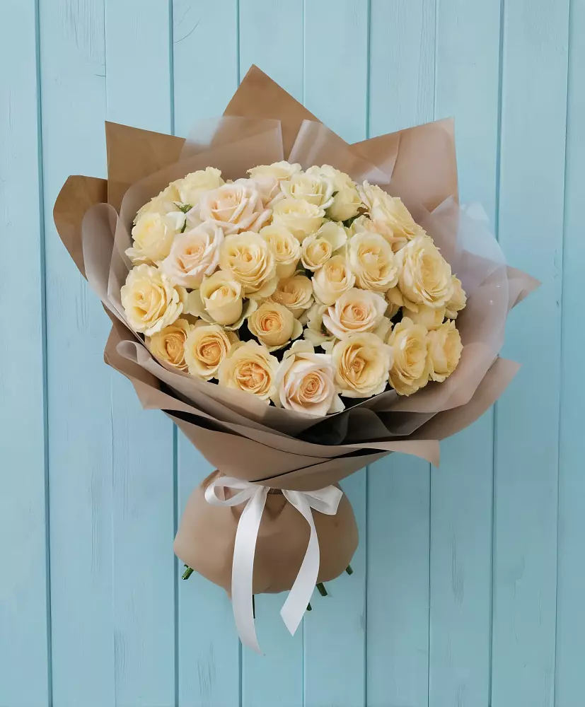 Букет Кремовое облако в Партените