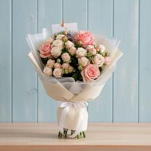 Букет цветов из:  Розы в Партените