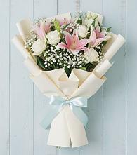 Букет цветов из:  Лилии в Партените